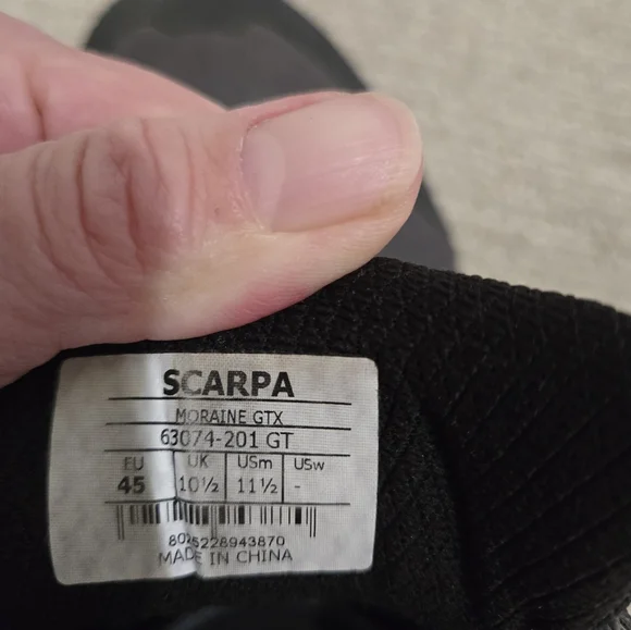 Scarpa Mens Low Rise Hiker - Picture 9 of 10